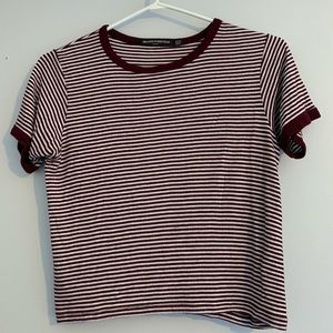 brandy melville striped t shirt